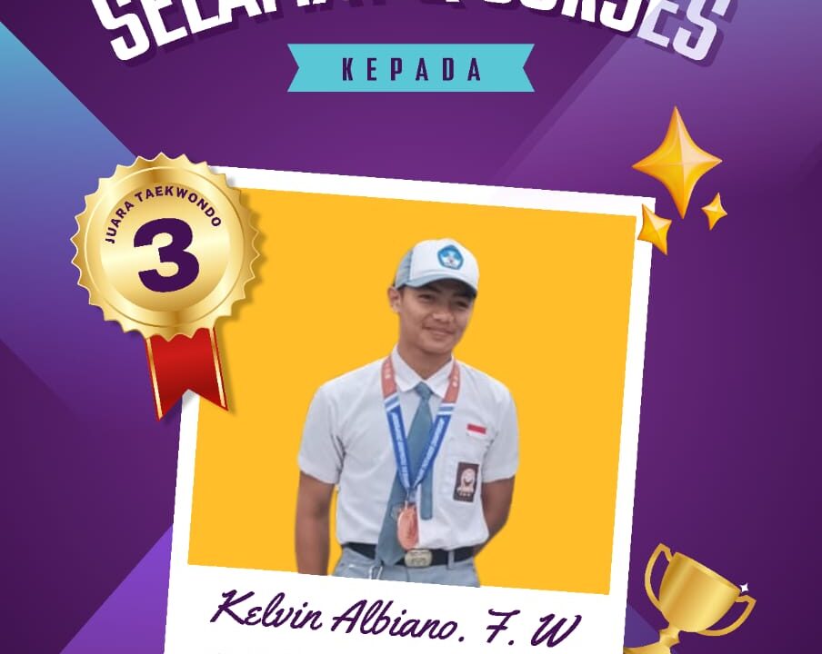 Siswa SMK Negeri 1 Panjalu Raih Prestasi di Ajang Taekwondo Tingkat Priangan Timur 